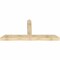 Ekena Millwork Portland Rough Sawn Timber Gable Bracket, Douglas Fir, 84"W x 38"H x 6"D x 6"F, 11/12 Pitch GBW084X38X0606POR00RDF - alternate 4